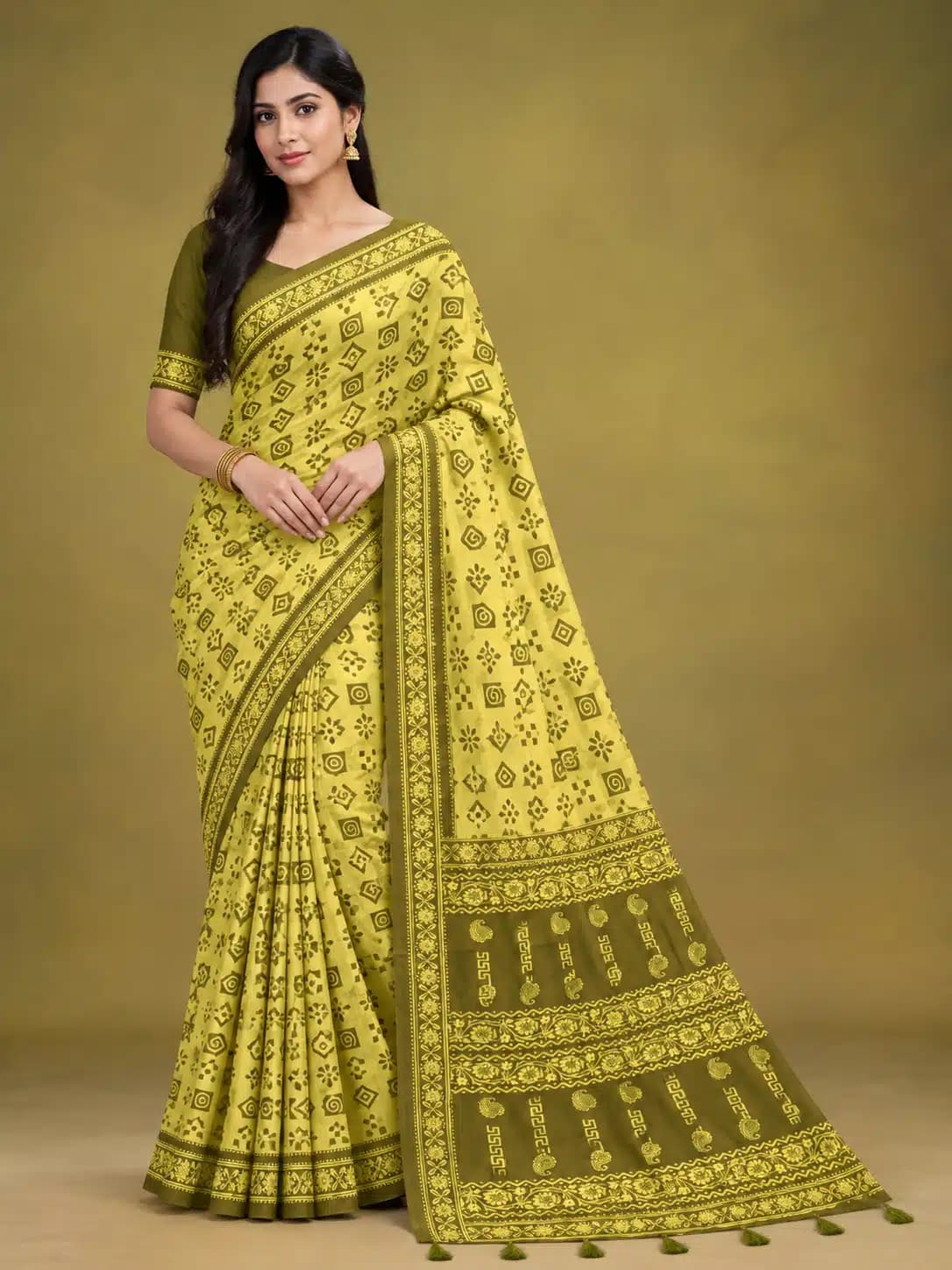 Retro Mosaic – Yellow