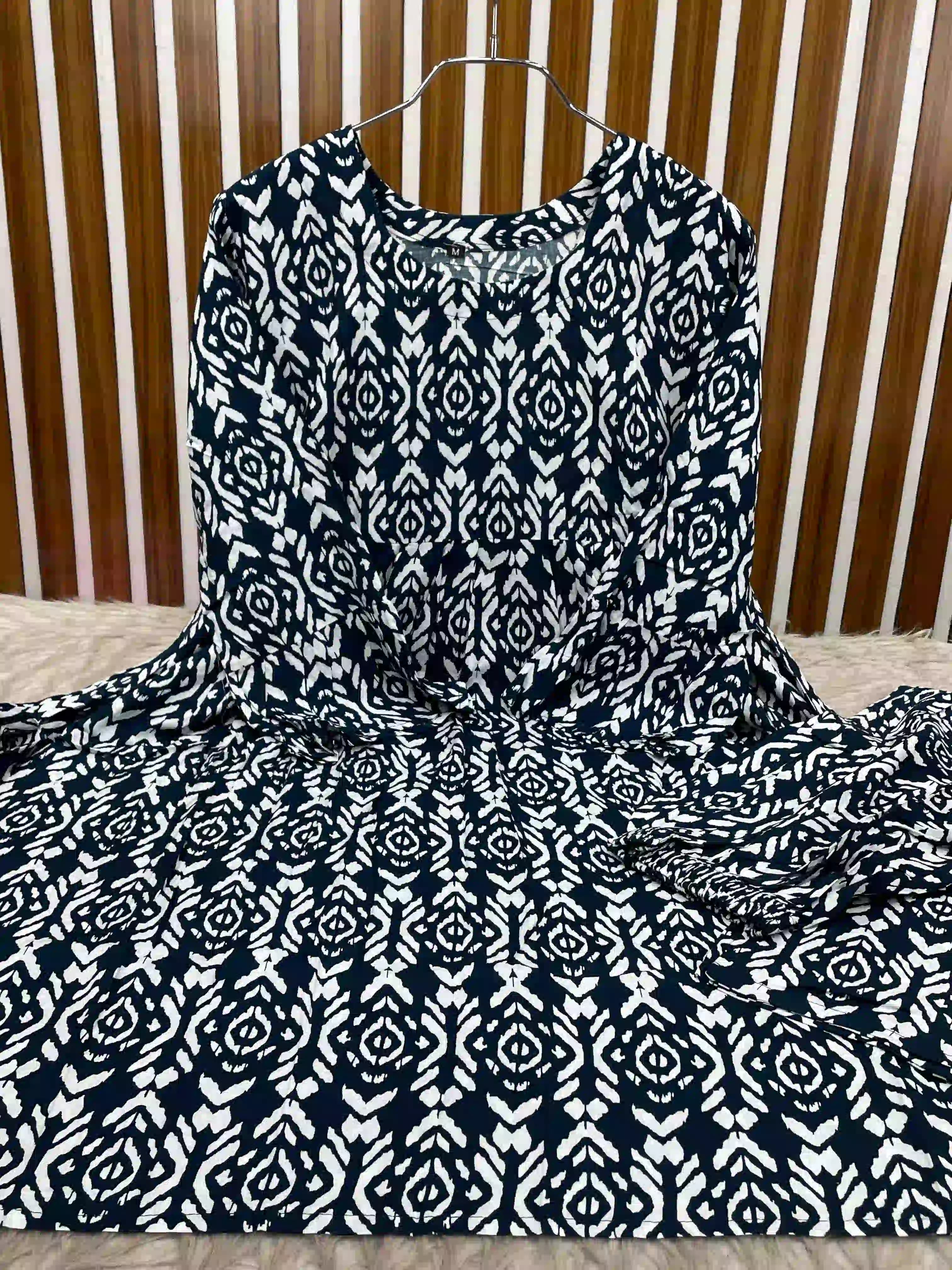 Mystic Pattern Gown