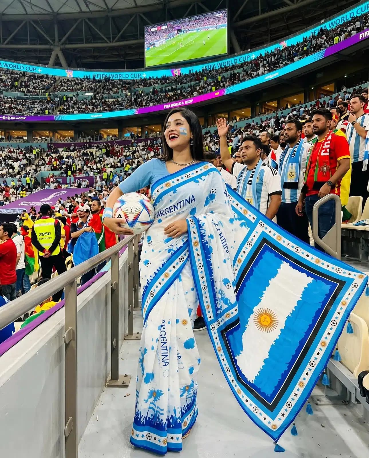 Argentine Saree