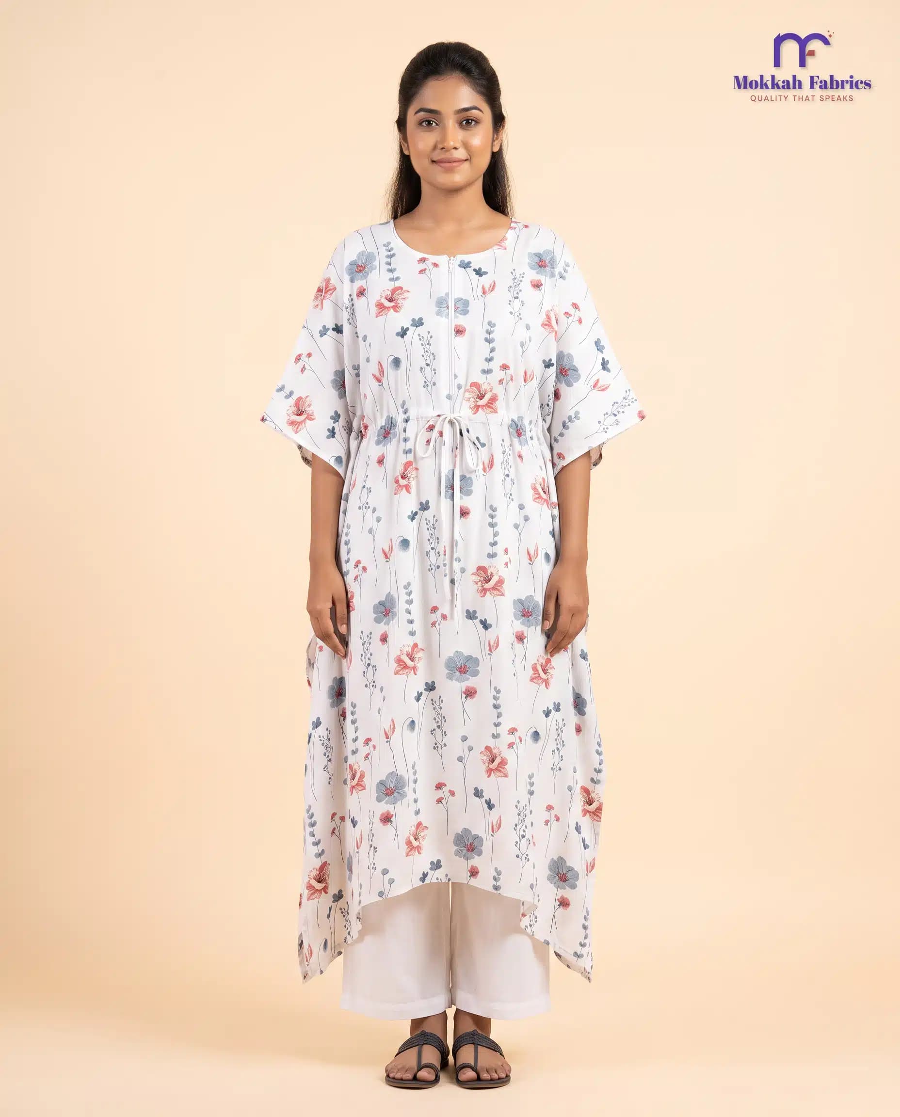 White Heritage Kaftan