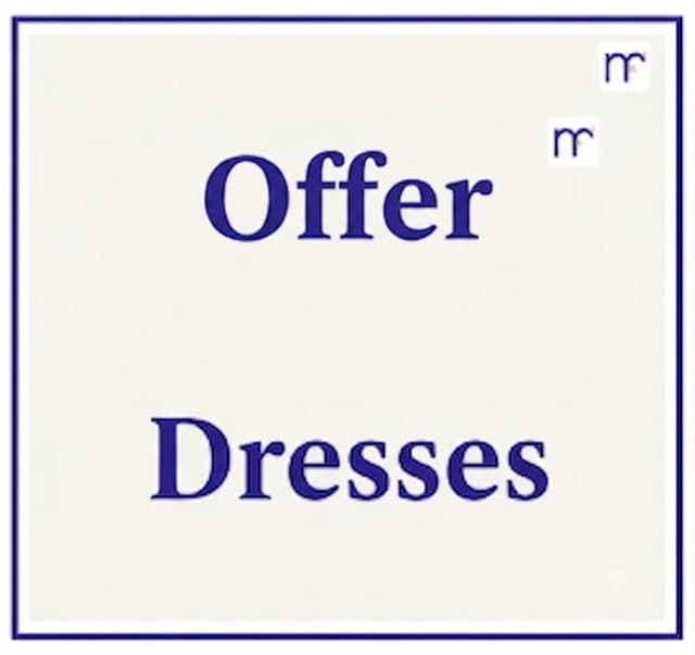 Offer Dresses 1